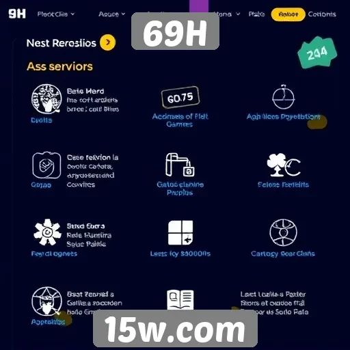 Recursos exclusivos do site 69H para jogadores